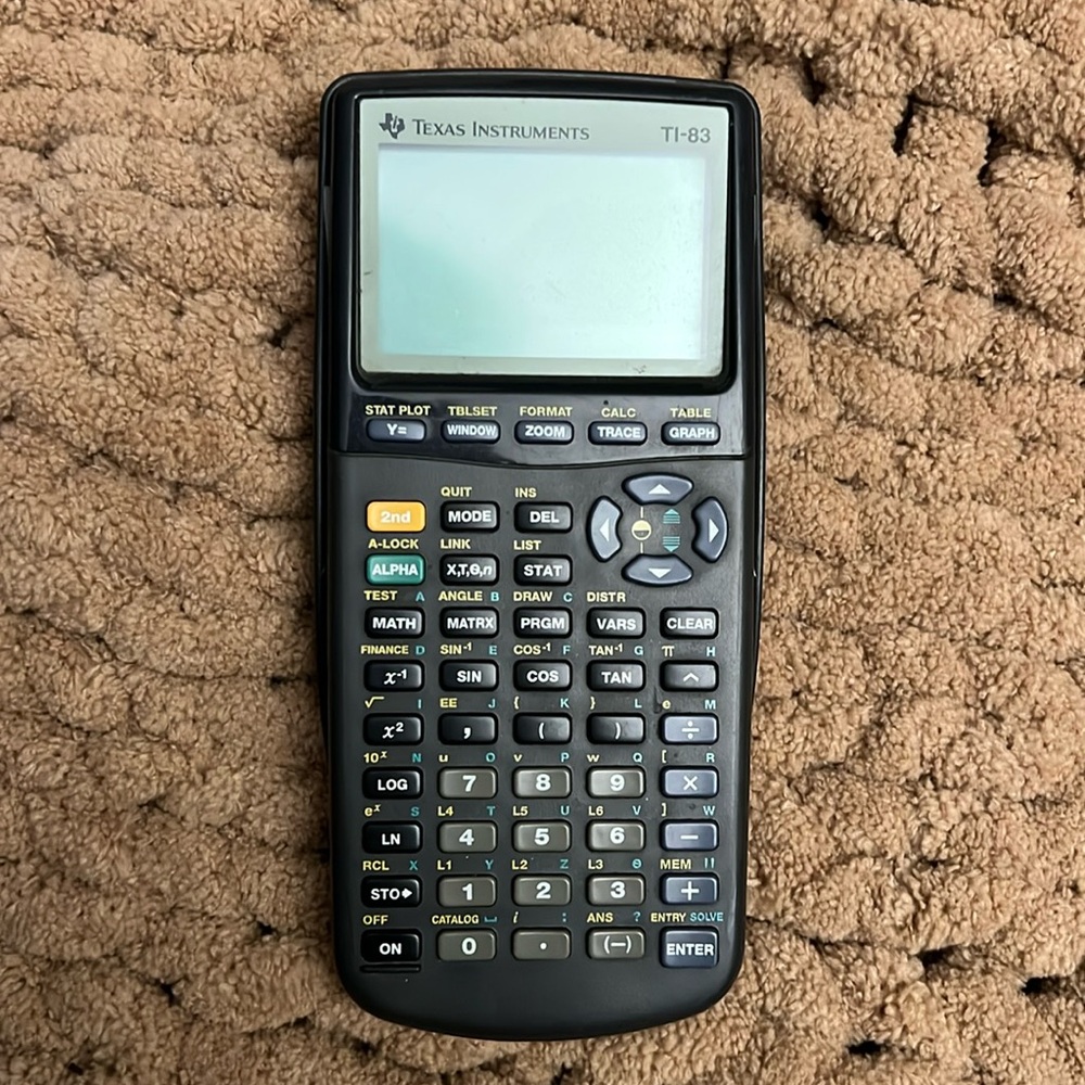 Texas Instruments TI-83 calculator